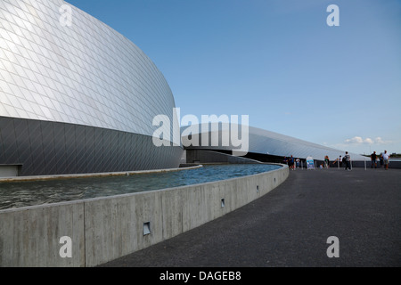 Den blå planet, La Planète Bleue, le Danemark, l'Aquarium à Kastrup, Copenhague, est le plus grand aquarium d'Europe du Nord Banque D'Images