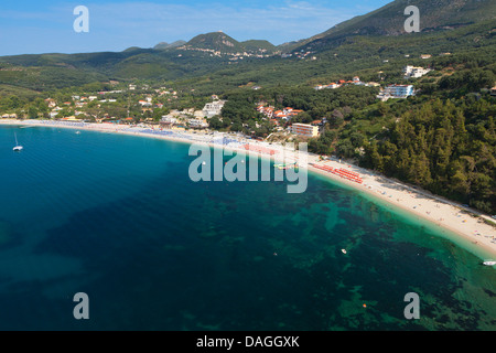Près de la plage de Valtos Parga ville de Syvota région en Grèce. Banque D'Images