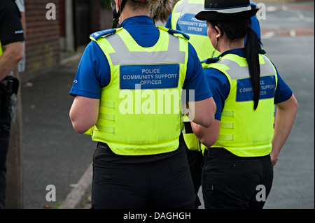 Les images du bombardement d'ongle tipton West Midlands uk 12 juillet 2013 Banque D'Images