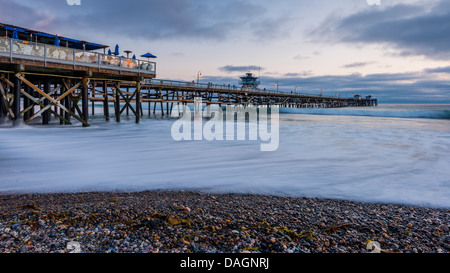 San Clemente Pier Banque D'Images