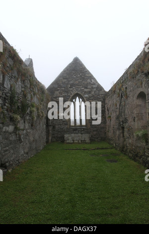 Ruines du Prieuré Oronsay Isle d'Oronsay Écosse Juin 2013 Banque D'Images