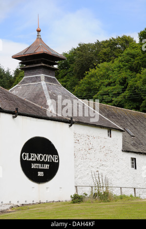 La distillerie de whisky Glengoyne, Dumgoyne, Killearn, Glasgow, Écosse, Royaume-Uni Banque D'Images