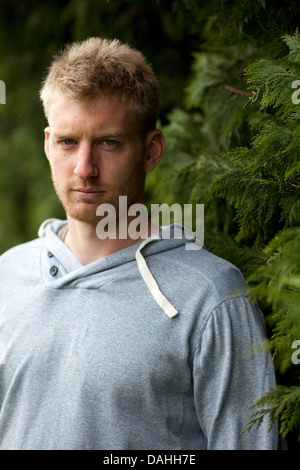 Bolton Wanderers et SPORT USA player Tim Ream photographié à Bolton dans la masse formation Euxton Banque D'Images