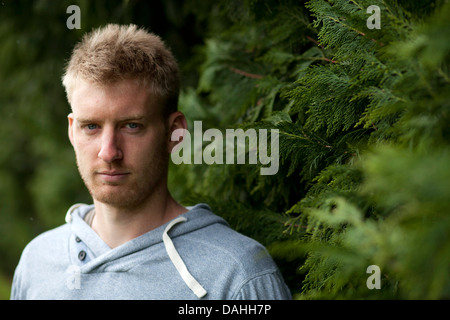 Bolton Wanderers et SPORT USA player Tim Ream photographié à Bolton dans la masse formation Euxton Banque D'Images