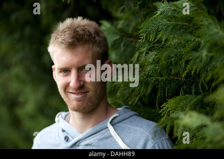 Bolton Wanderers et SPORT USA player Tim Ream photographié à Bolton dans la masse formation Euxton Banque D'Images