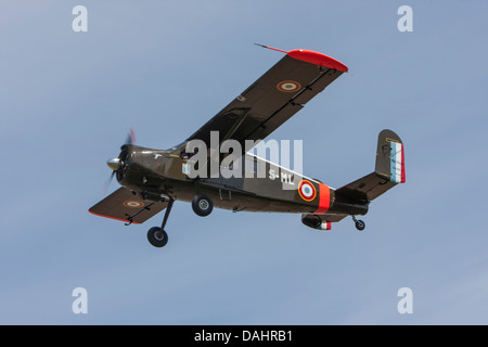 Max Holste MH-1521M Broussard, à Breighton Banque D'Images