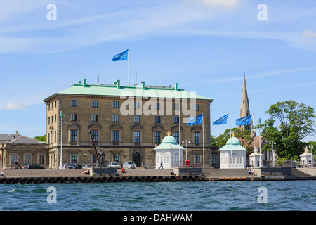 Pavillons et Royal du nord de l'ancien siège de l'Tolbod Nordre custom house de ville et Port Company sur le Danemark Copenhague Harbour Banque D'Images