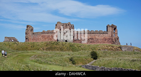 Le Château de Tantallon est de North Berwick East Lothian en Écosse Banque D'Images