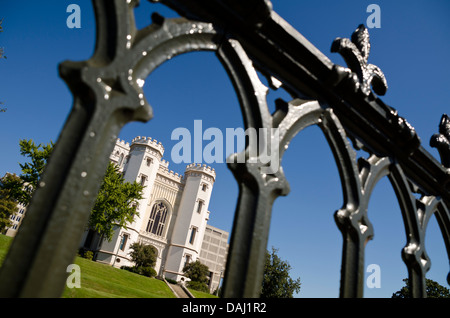 L'ancien Etat de Louisiane Captiol, Baton Rouge, Louisiane, États-Unis d'Amérique Banque D'Images