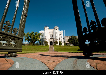 L'ancien Etat de Louisiane Captiol, Baton Rouge, Louisiane, États-Unis d'Amérique Banque D'Images