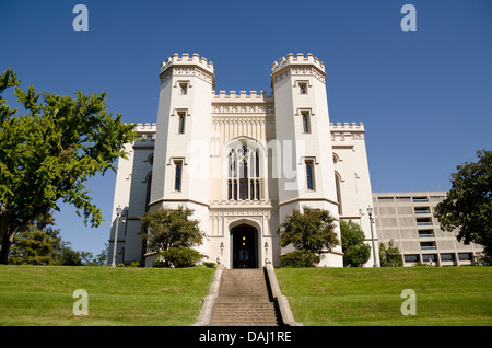 L'ancien Etat de Louisiane Captiol, Baton Rouge, Louisiane, États-Unis d'Amérique Banque D'Images