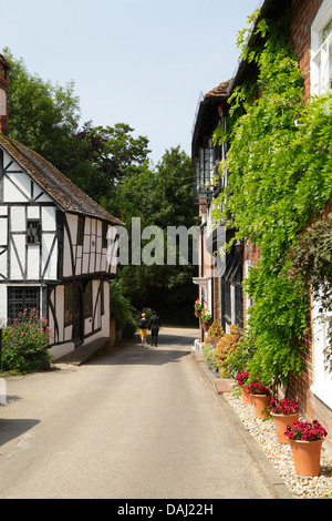 Chilham pittoresque village, Kent, Angleterre, RU, FR Banque D'Images