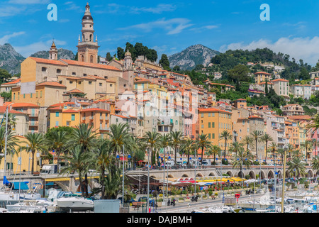 Menton sur la COTE D'Azur Banque D'Images