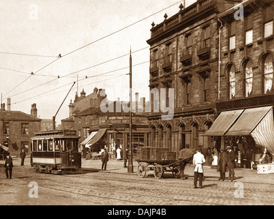 Au début des années 1900 Heckmondwike Banque D'Images