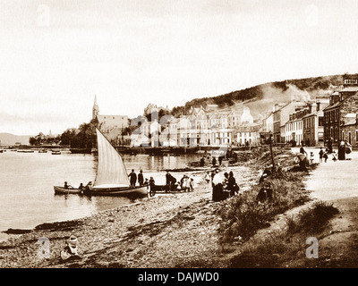 Bannatyne Port île de Bute au début des années 1900 Banque D'Images