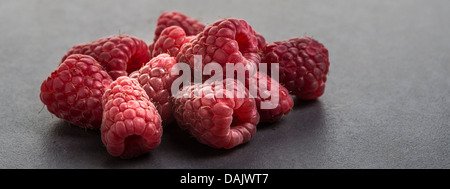 Framboisier (Rubus idaeus) Banque D'Images