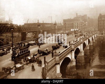 Glasgow la Jamaïque au début des années 1900, le pont Banque D'Images