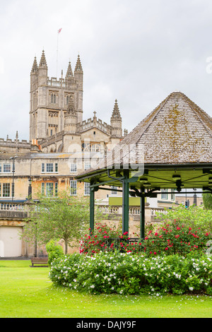 Jardins de la parade. Bath, Angleterre Banque D'Images