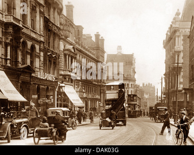 Birmingham Colmore Row probablement 1920 Banque D'Images