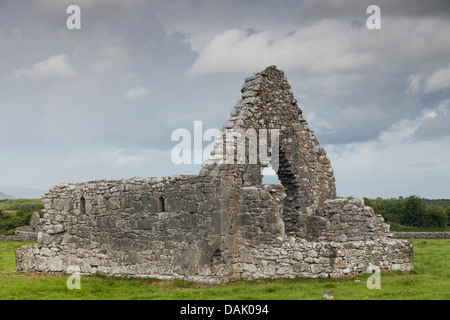 Ruines du monastère de kilmacduagh Banque D'Images