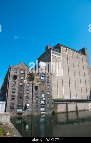 Boland's Mill à Grand Canal Docks à Docklands ancien port, centre de Dublin Irlande Europe Banque D'Images