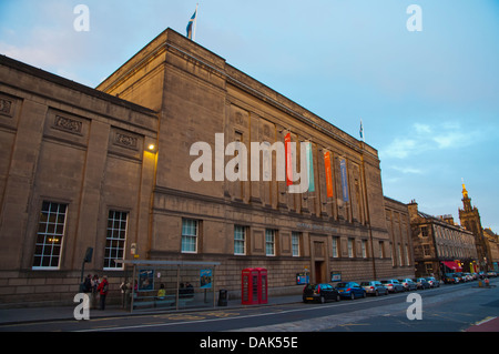 Bibliothèque nationale d'Écosse vieille ville Edimbourg Ecosse Europe Banque D'Images