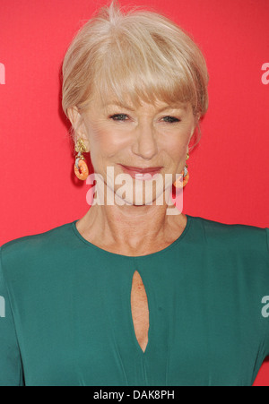 HELEN MIRREN UK Film et comédienne en juillet 2013. Photo Jeffrey Mayer Banque D'Images