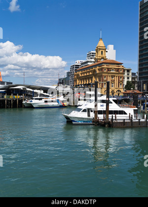 dh Pier Waterfront AUCKLAND HARBOUR NEW ZEALAND NZ Ferries ferry bâtiment terminal Banque D'Images