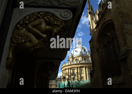 Oxford, Angleterre bibliothèque radclife Banque D'Images