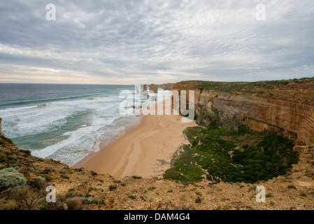 Emblématique de l'Australie sur les douze apôtres, Great Ocean Road Victoria sur la côte ouest du sud sauvage . Banque D'Images