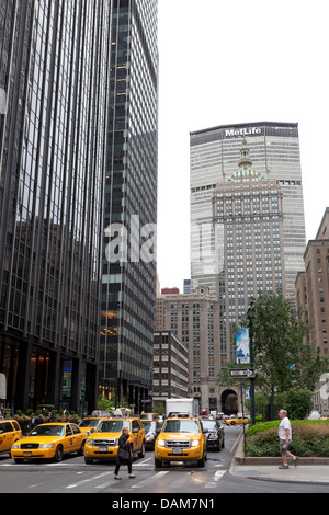 MetLife Building au 200 Park Avenue, New York City. Banque D'Images