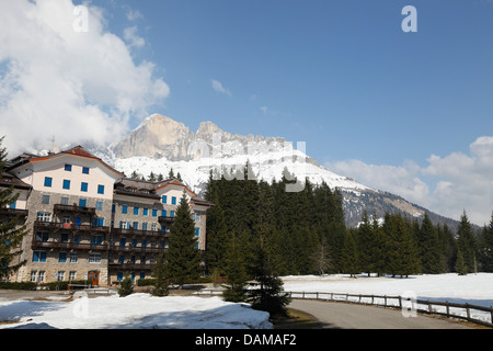 Paysages de haute montagne du Tyrol du Sud, Nova Levante Banque D'Images