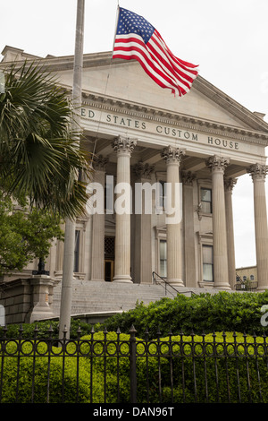 U.S. Custom House, Charleston, SC, États-Unis d'Amérique Banque D'Images