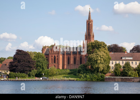 Malchow Kloster, parc national de Müritz, Mecklenburg Vorpommern, Allemagne Banque D'Images