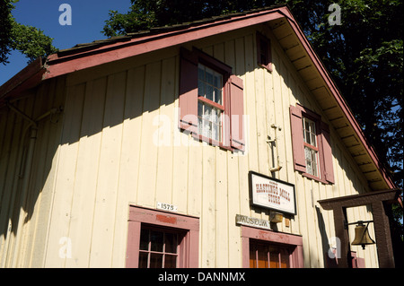 Vieux Moulin Hastings Store museum heritage building au Point gris, Vancouver, BC, Canada Banque D'Images