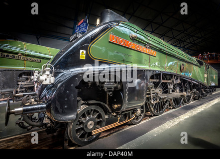 Le grand rassemblement d'un4 Pacific locos.L'Union sud-africaine Banque D'Images