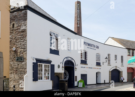 Le Plymouth Gin Black Friars Distillery Banque D'Images