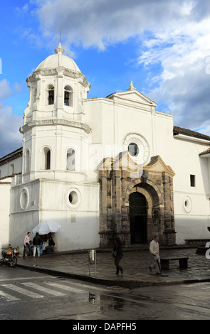 L'église de Santo Domingo à Popayan, Colombie Banque D'Images