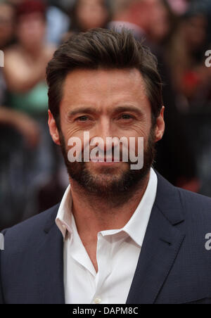 Londres, Royaume-Uni, 16 juillet 2013. Hugh Jackman assiste à la première du film britannique "The Wolverine" au cinéma Empire © WFPA/Alamy vivre Banque D'Images