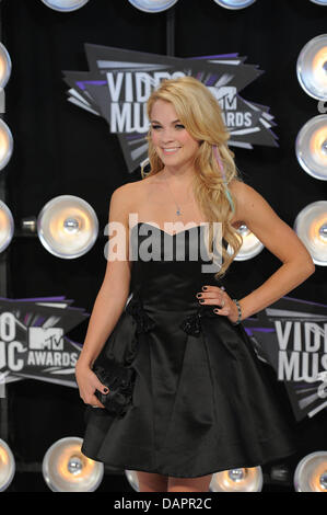 Personnalité de la télévision nous Lenay Dunn arrive à la 28e MTV Video Music Awards au Nokia Theatre L.A. Vivre à Los Angeles, USA, le 28 août 2011. Photo : Hubert Boesl Banque D'Images