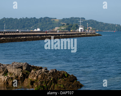 Mount Batten Breakwater, Plymouth, UK 2013 Banque D'Images