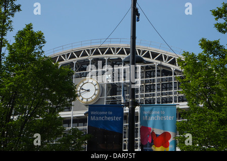 En Angleterre, Manchester, vue vers le G-Mex Centre Banque D'Images