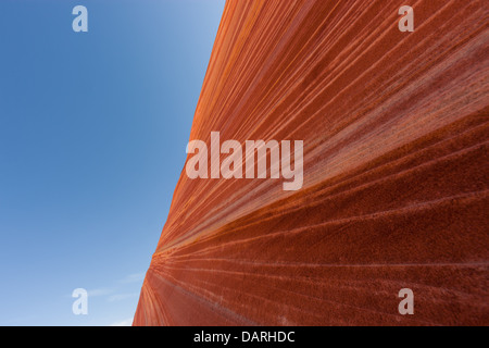 Rock formations dans le Nord Coyote Buttes, partie de la Vermilion Cliffs National Monument. Cette zone est aussi connue comme l'onde. Banque D'Images