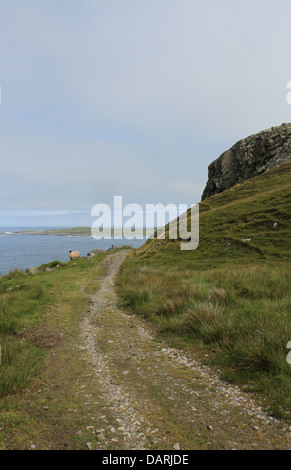 La voie de Machir bay Isle of Islay Ecosse Juillet 2013 Banque D'Images