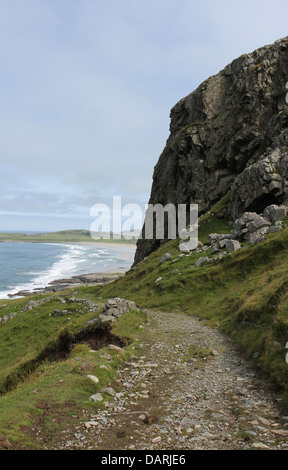 La voie de Machir bay Isle of Islay Ecosse Juillet 2013 Banque D'Images