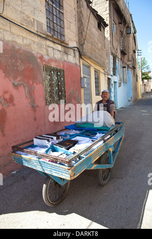 Rues de Gaziantep, le sud-est de la Turquie. Banque D'Images