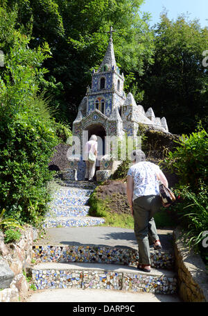 Guernesey, petite chapelle aux Vauxbelets, Guernsey, Channel Islands Banque D'Images