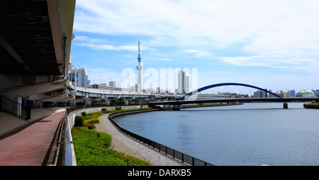 La rivière Sumida Banque D'Images