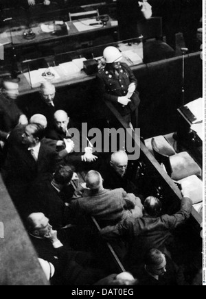 justice,procès,procès des médecins de Nuremberg 25.10.1946 - 20.8.1947,quai,avec les accusés Schacht,Funk,Streicher,Frick,Frank,Rosenberg,Fritzsche,Neurath,Seyss-Inquart,Papen le premier jour du procès,21.11.1945.1940,40s,20th Century,procès historiques,historique,historique,historique,Noich,Nazick,deuxième guerre,Nazich,Allemagne,Sichich,Sichich,Sichich,Sichich,PS,Sichich,Sichich,second jour,guerre nationale,Sichich,Allemagne,Sichich,Sichich,1945,1945,1945,1945,1945,1945,18.19 Hans Frank,Alfred Rosenberg,Hans Fritzsche,Konstantin von Neurath,Arthur,droits additionnels-Clearences-non disponible Banque D'Images