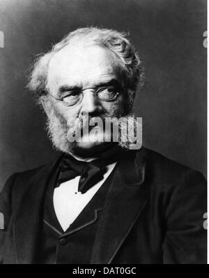 Siemens, Werner von, 13.3.1816 - 6.12.1892, homme d'affaires et inventeur allemands, portrait, 1885, Banque D'Images